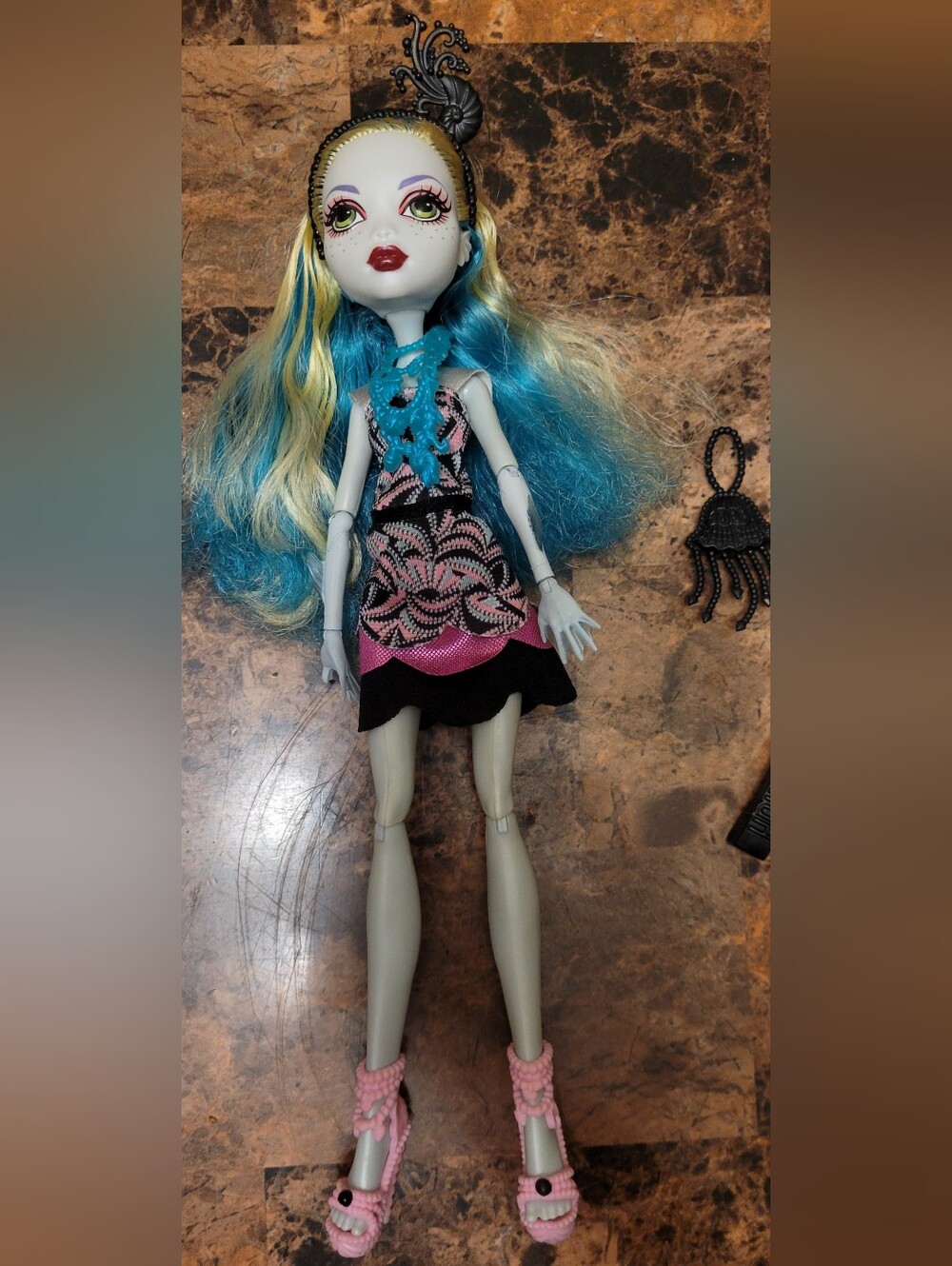 G1 Monster High Fright,Camera ,Action Lagoona Blue